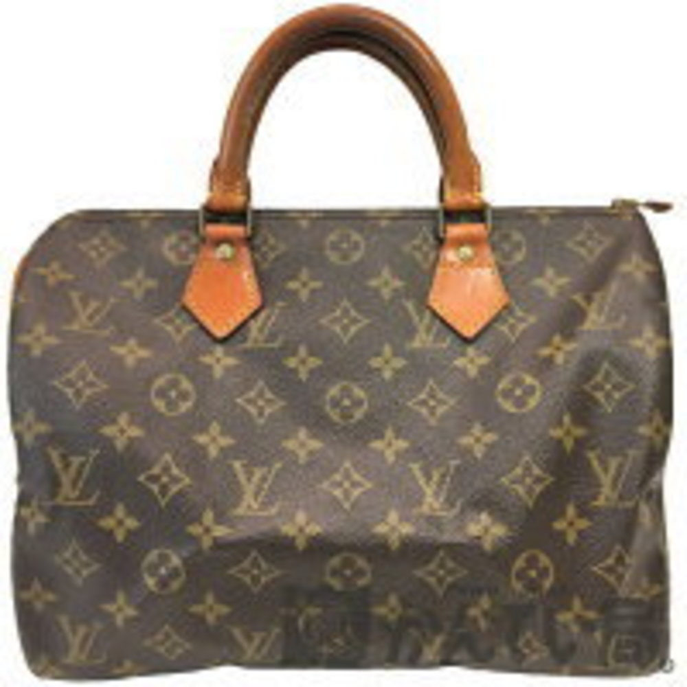 LOUIS VUITTON Speedy Monogram Brown Bag Handbag Mini LV